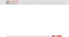 Desktop Screenshot of cospesarese.it